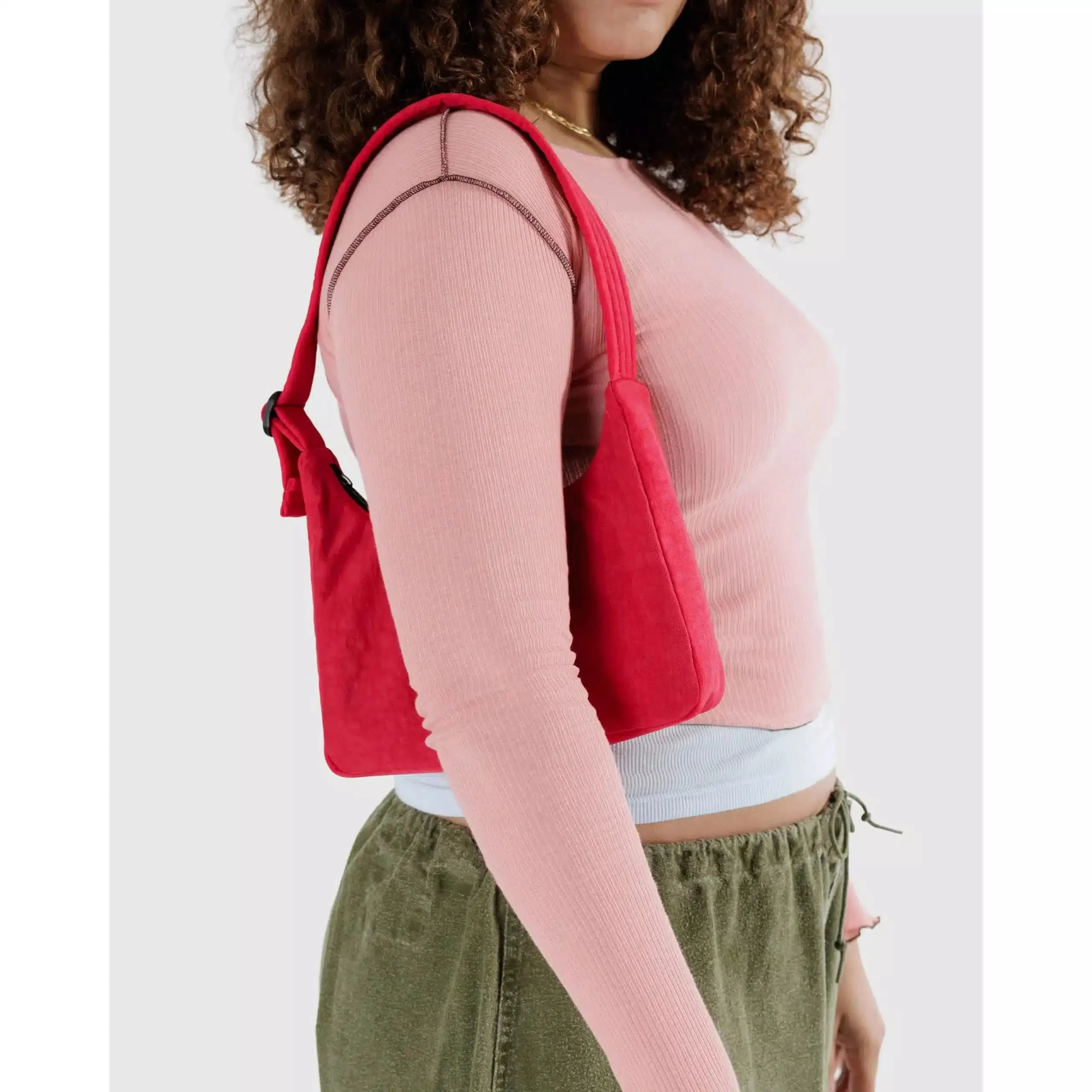 Baggu - Mini Nylon Shoulder bag - Candy Apple