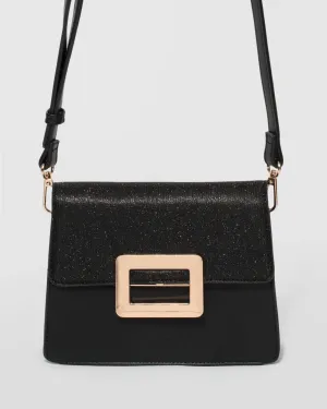 Black Panida Buckle Bag