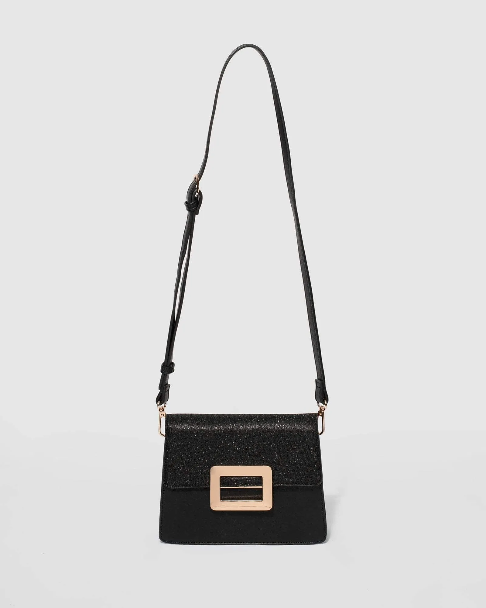 Black Panida Buckle Bag