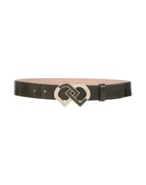 Dsquared2 Women Belt Military green 30 inches