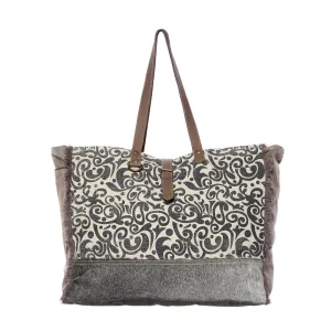 Floral Print Weekender Bag