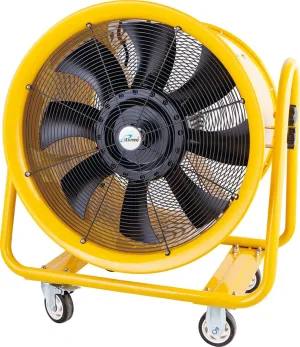 iLIVING - ILG8VF24 Utility High Velocity Blower, Fume Extractor, Portable Exhaust and Ventilator Fan, Air Ventilation with 9182 CFM, 1720 RPM (24 Inch)