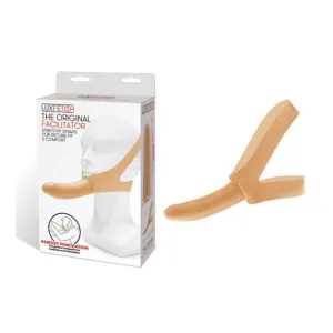 Lux Fetish The Original Facilitator Chin Strap-On Cream