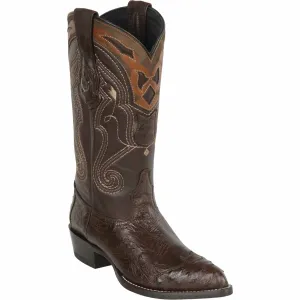 Men's Wild West Smooth Ostrich Skin J Toe Boot 2990407