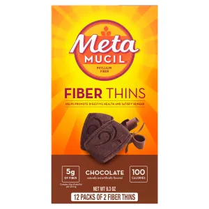 Metamucil Fiber Thins - Chocolate