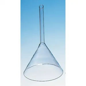 Ordinary glass conical funnel 30ml - 60° 714152