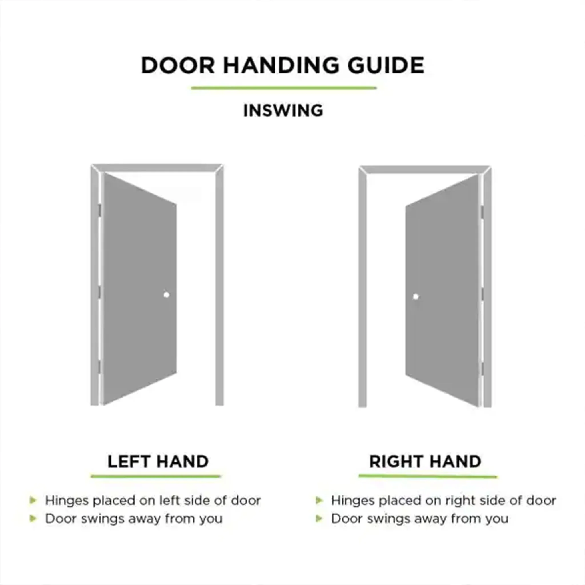 Pre-Assembled White Primed Mexicano Door Set