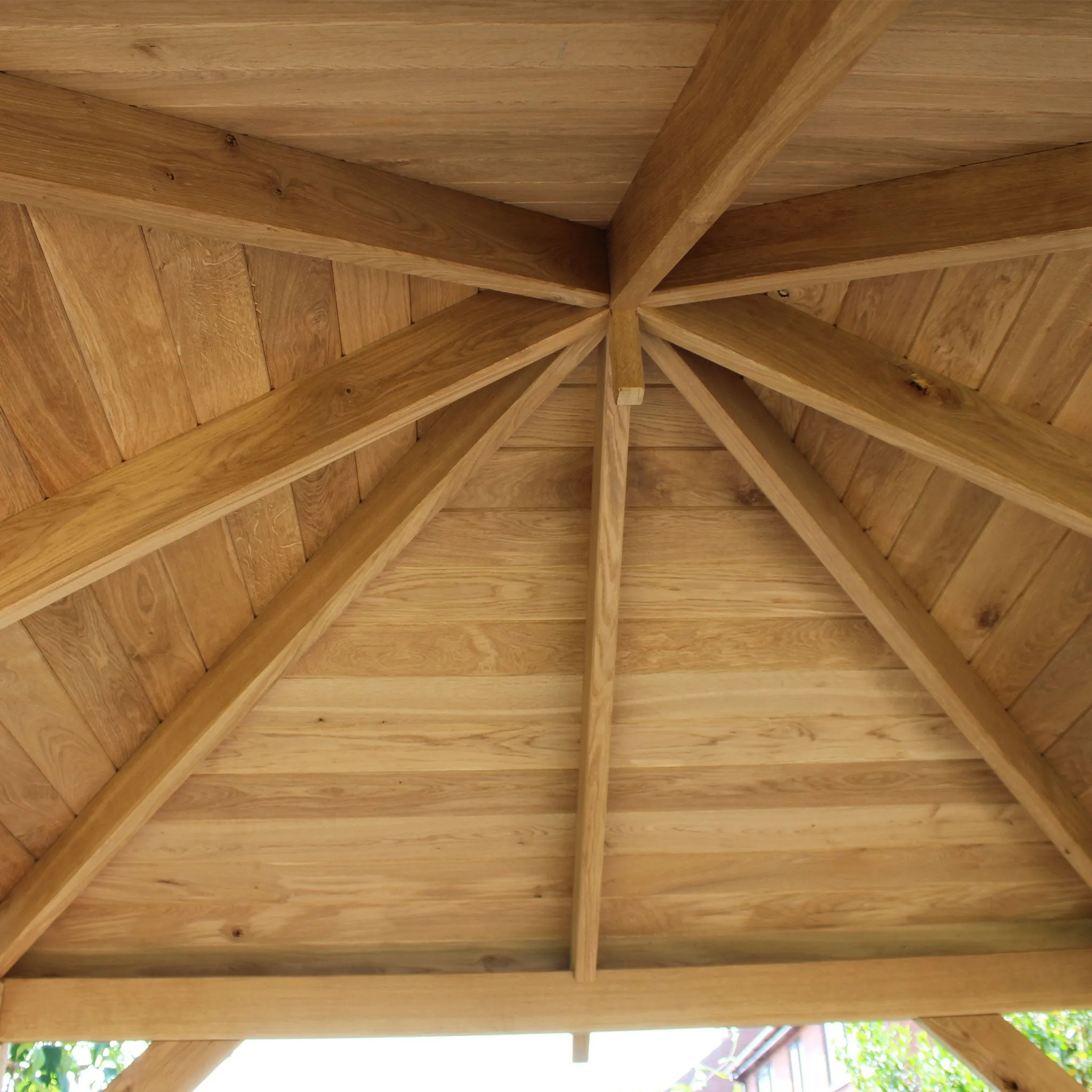 Solid Oak Gazebo