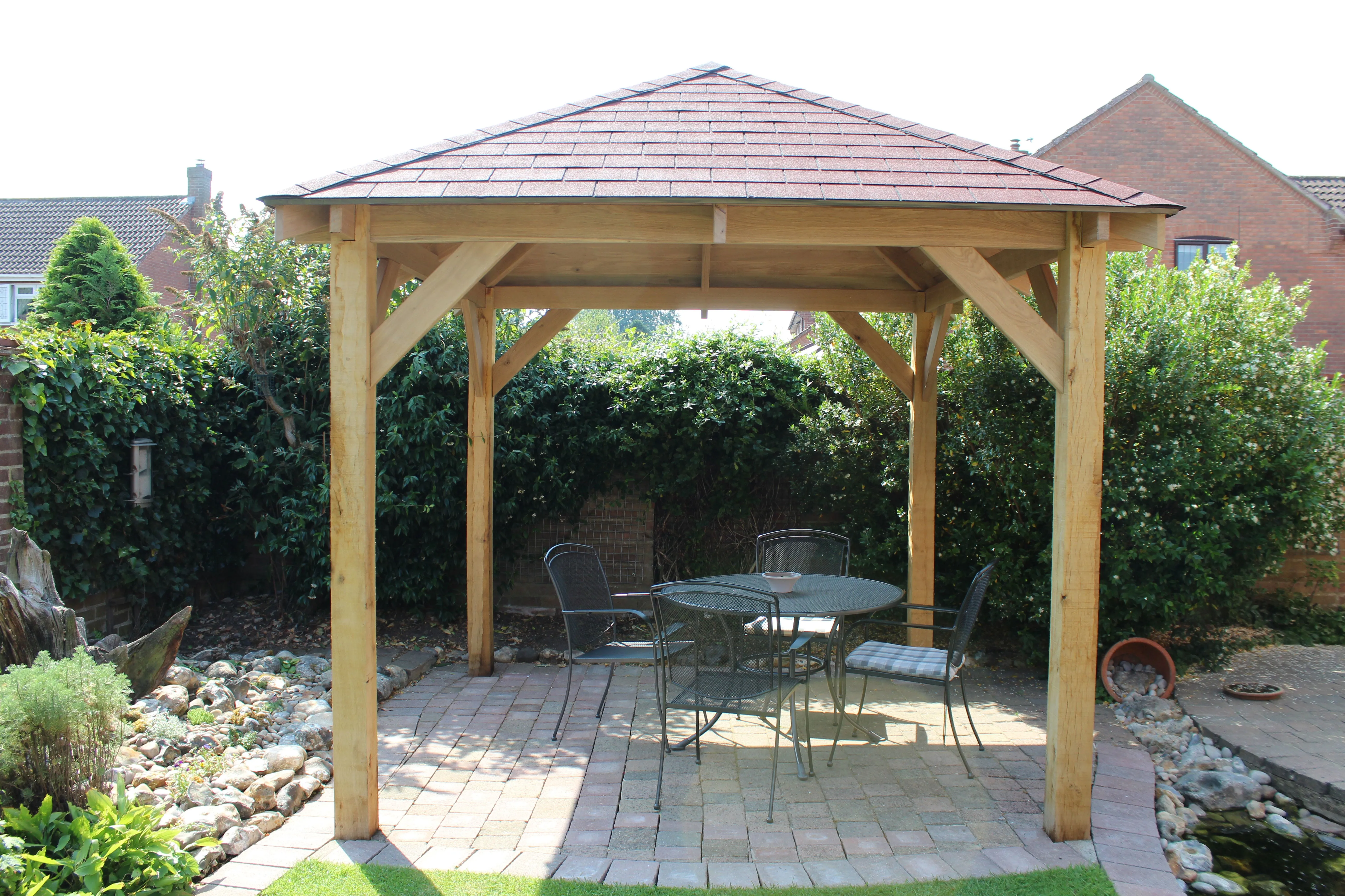 Solid Oak Gazebo