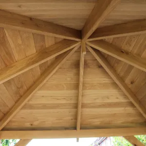 Solid Oak Gazebo