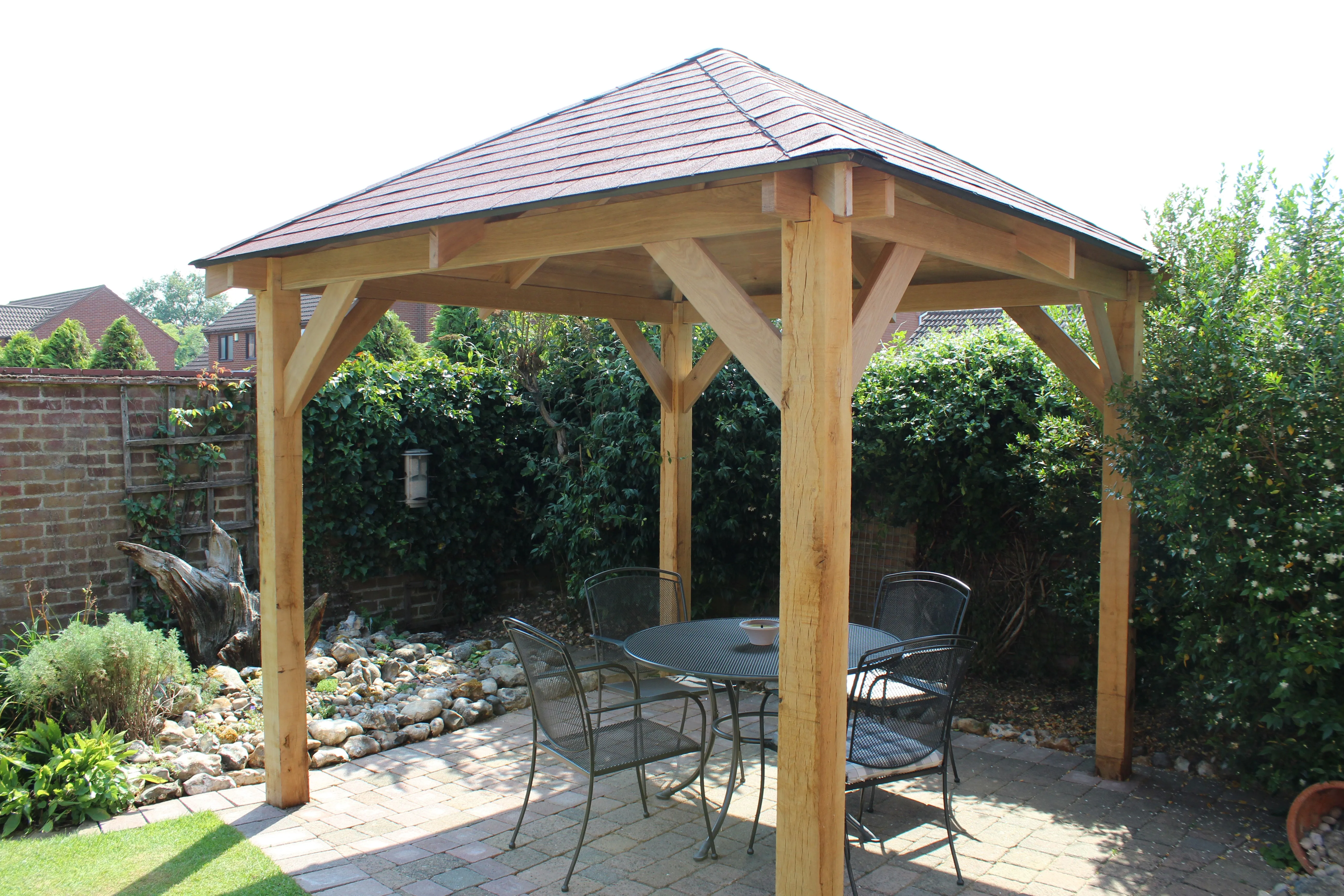 Solid Oak Gazebo