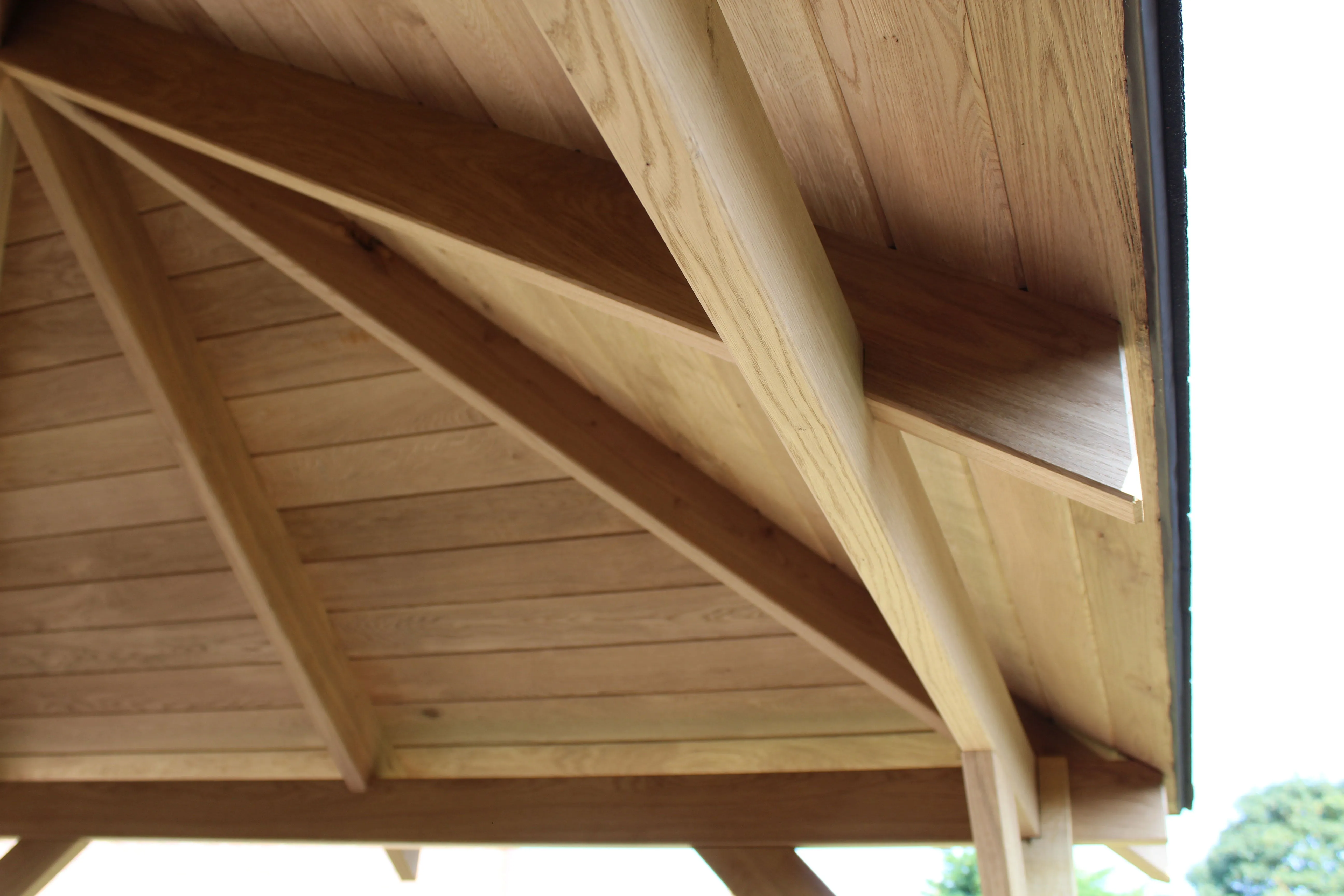 Solid Oak Gazebo