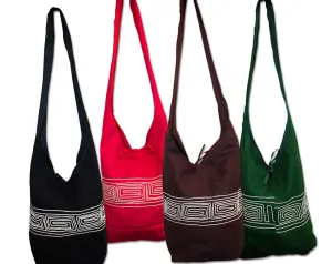 Wholesale Cotton Hobo Shoulder Crossbody Sling Bags